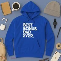 Step Dad Fathers Day Gift Best Bonus Dad Ever Gift Hoodie thumb 3