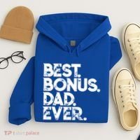 Step Dad Fathers Day Gift Best Bonus Dad Ever Gift Hoodie thumb 4