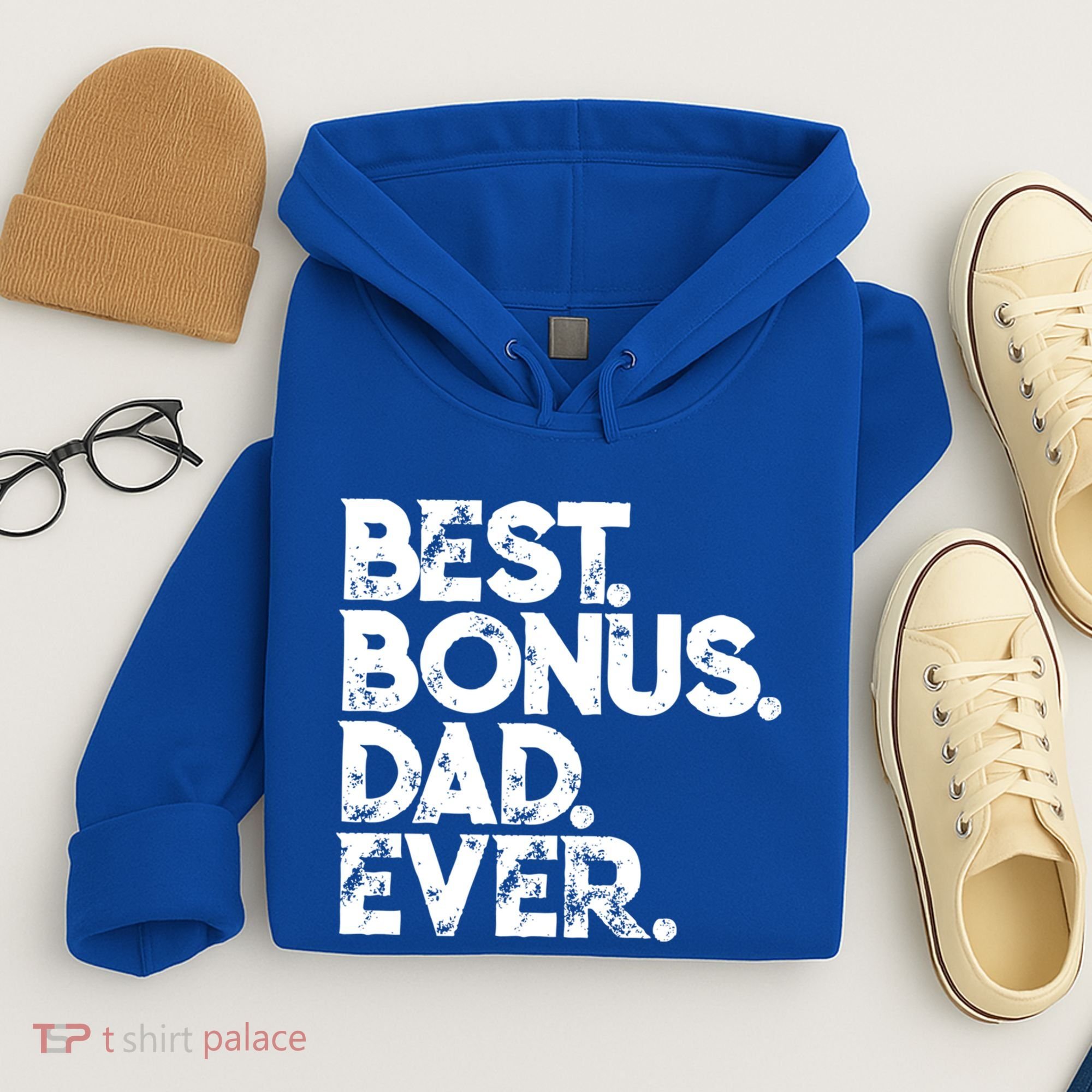 Step Dad Fathers Day Gift Best Bonus Dad Ever Gift Hoodie