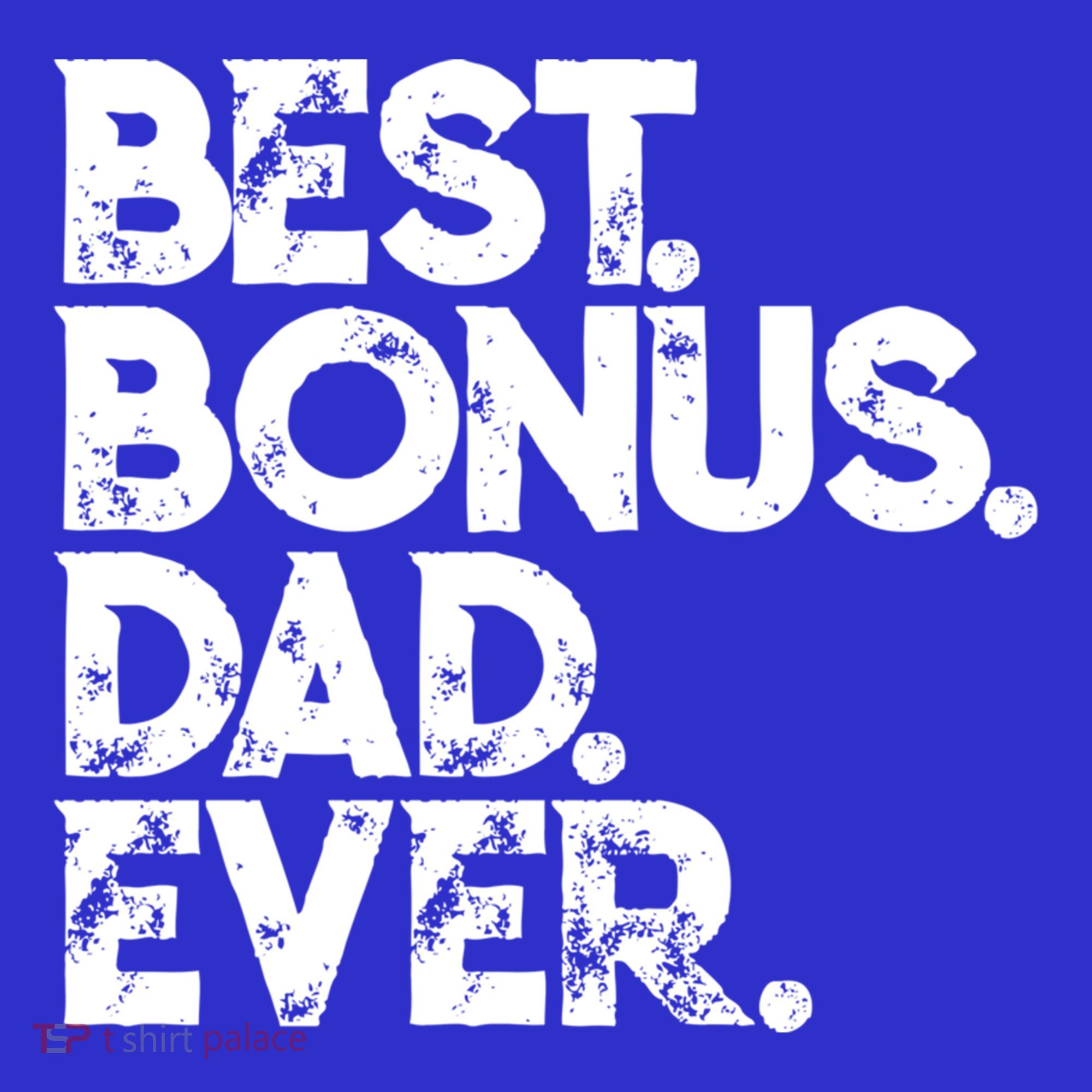 Step Dad Fathers Day Gift Best Bonus Dad Ever Gift Hoodie