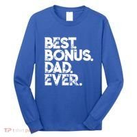 Step Dad Fathers Day Gift Best Bonus Dad Ever Gift Long Sleeve Shirt thumb 0