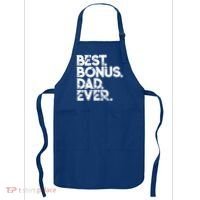 Step Dad Fathers Day Gift Best Bonus Dad Ever Gift Apron thumb 0