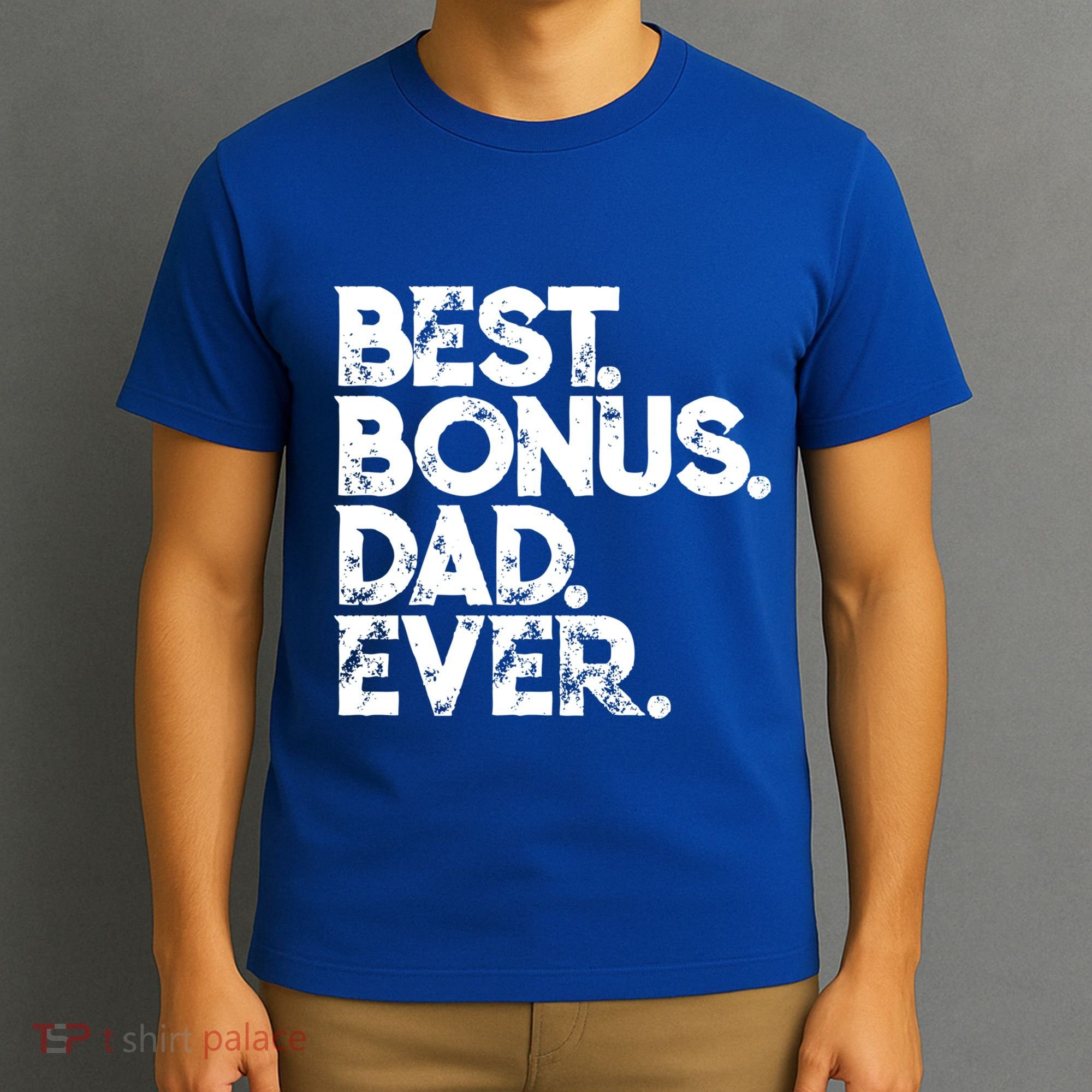 Step Dad Fathers Day Gift Best Bonus Dad Ever Gift T-Shirt