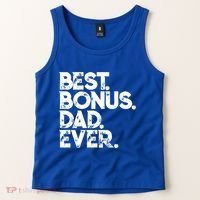 Step Dad Fathers Day Gift Best Bonus Dad Ever Gift Tank Top thumb 2