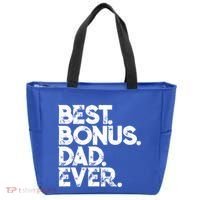 Step Dad Fathers Day Gift Best Bonus Dad Ever Gift Tote Bag thumb 0