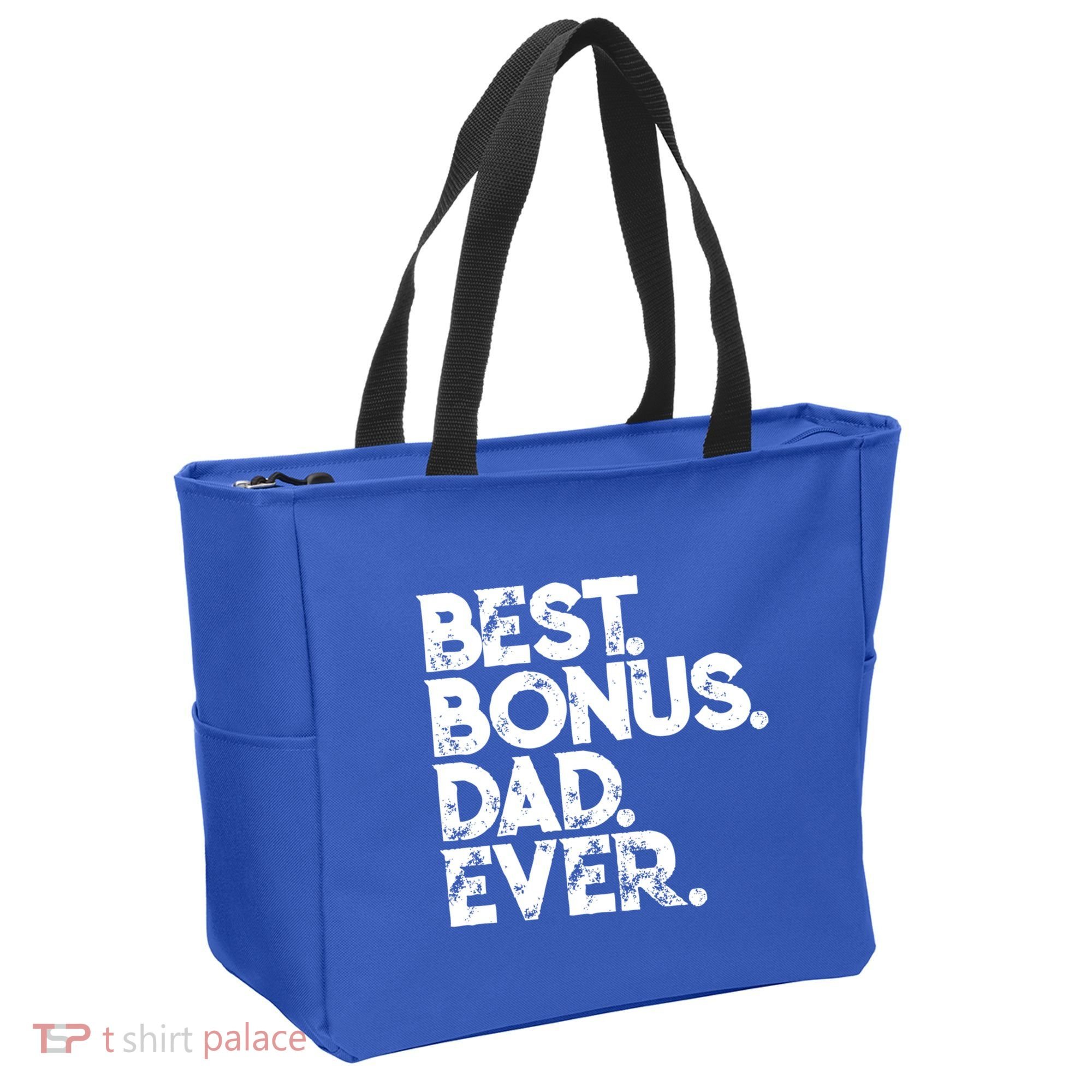Step Dad Fathers Day Gift Best Bonus Dad Ever Gift Tote Bag