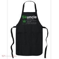 Skuncle Definition Funny Weed Pot Cannabis Marijuana Uncle Apron thumb 0