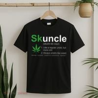 Skuncle Definition Funny Weed Pot Cannabis Marijuana Uncle T-Shirt thumb 2