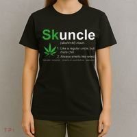 Skuncle Definition Funny Weed Pot Cannabis Marijuana Uncle T-Shirt thumb 4