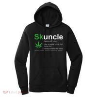 Skuncle Definition Funny Weed Pot Cannabis Marijuana Uncle Women's Hoodie thumb 0