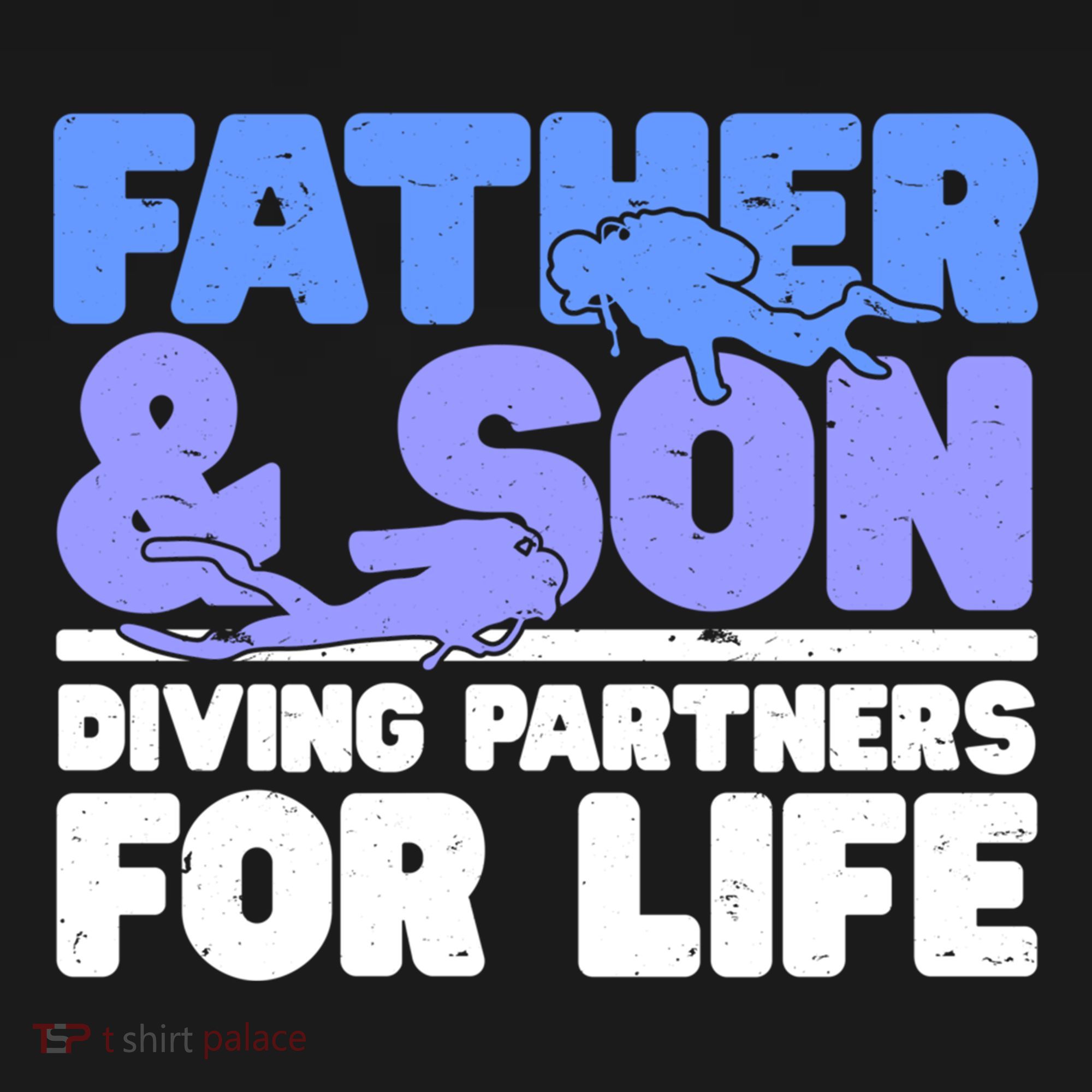 Scuba Diving Father And Son Diving Partners For Life Gift Backpack