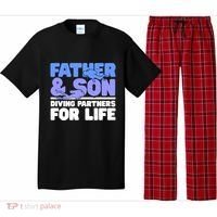 Scuba Diving Father And Son Diving Partners For Life Gift Pajama Set thumb 0