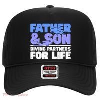 Scuba Diving Father And Son Diving Partners For Life Gift Hat thumb 0