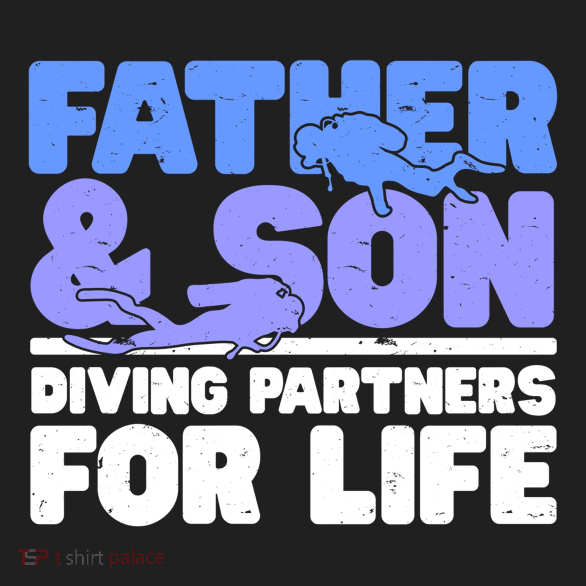 Scuba Diving Father And Son Diving Partners For Life Gift Hat