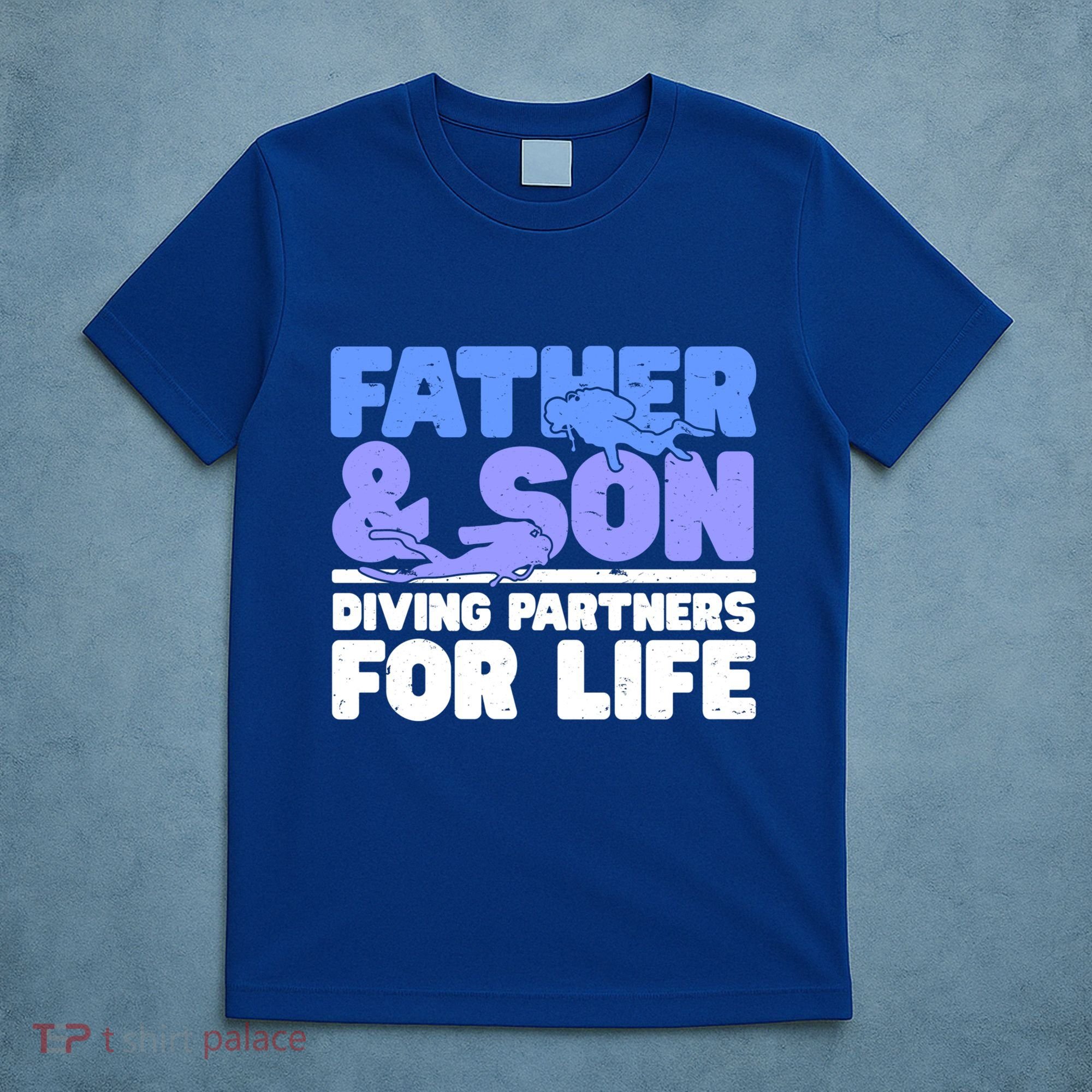 Scuba Diving Father And Son Diving Partners For Life Gift T-Shirt