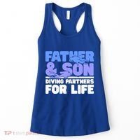 Scuba Diving Father And Son Diving Partners For Life Gift Women's Tank Top thumb 0
