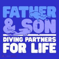 Scuba Diving Father And Son Diving Partners For Life Gift Women's Tank Top thumb 5