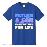 Scuba Diving Father And Son Diving Partners For Life Gift Kids T-Shirt thumb 0