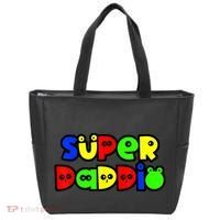 Super Daddio Funny Gamer Dad Fathers Day Video Game Lover Tote Bag thumb 0