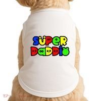 Super Daddio Funny Gamer Dad Fathers Day Video Game Lover Doggie Tank thumb 0
