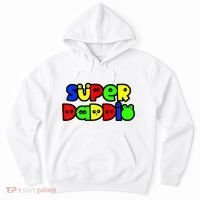 Super Daddio Funny Gamer Dad Fathers Day Video Game Lover Hoodie thumb 0