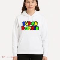 Super Daddio Funny Gamer Dad Fathers Day Video Game Lover Hoodie thumb 5