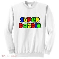 Super Daddio Funny Gamer Dad Fathers Day Video Game Lover Sweatshirt thumb 0