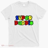 Super Daddio Funny Gamer Dad Fathers Day Video Game Lover T-Shirt thumb 0