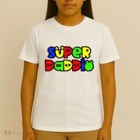 Super Daddio Funny Gamer Dad Fathers Day Video Game Lover T-Shirt thumb 4