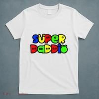 Super Daddio Funny Gamer Dad Fathers Day Video Game Lover T-Shirt thumb 5