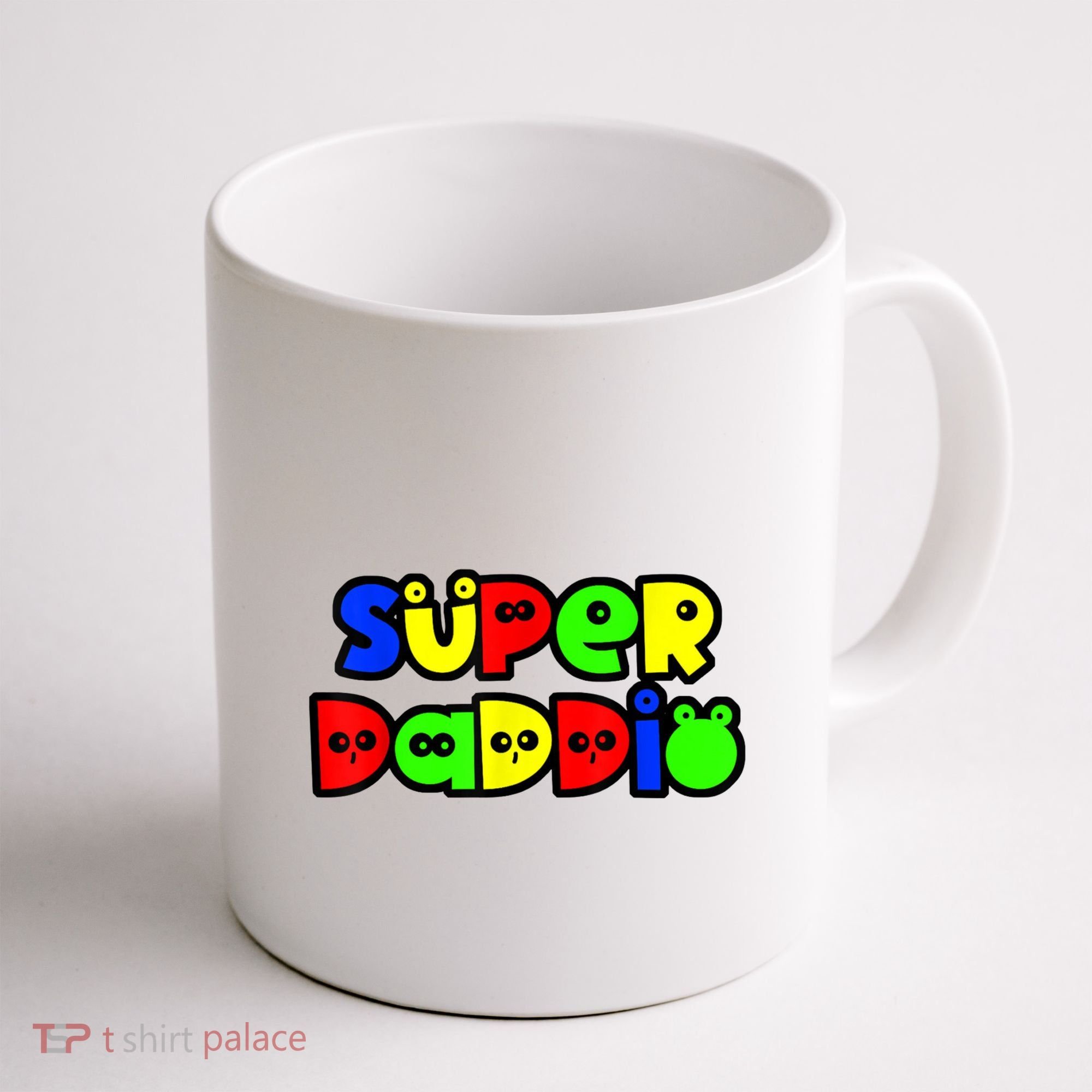 Super Daddio Funny Gamer Dad Fathers Day Video Game Lover Coffee Mug