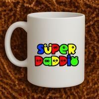 Super Daddio Funny Gamer Dad Fathers Day Video Game Lover Coffee Mug thumb 2