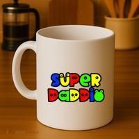Super Daddio Funny Gamer Dad Fathers Day Video Game Lover Coffee Mug thumb 4