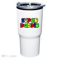 Super Daddio Funny Gamer Dad Fathers Day Video Game Lover Tumbler thumb 0