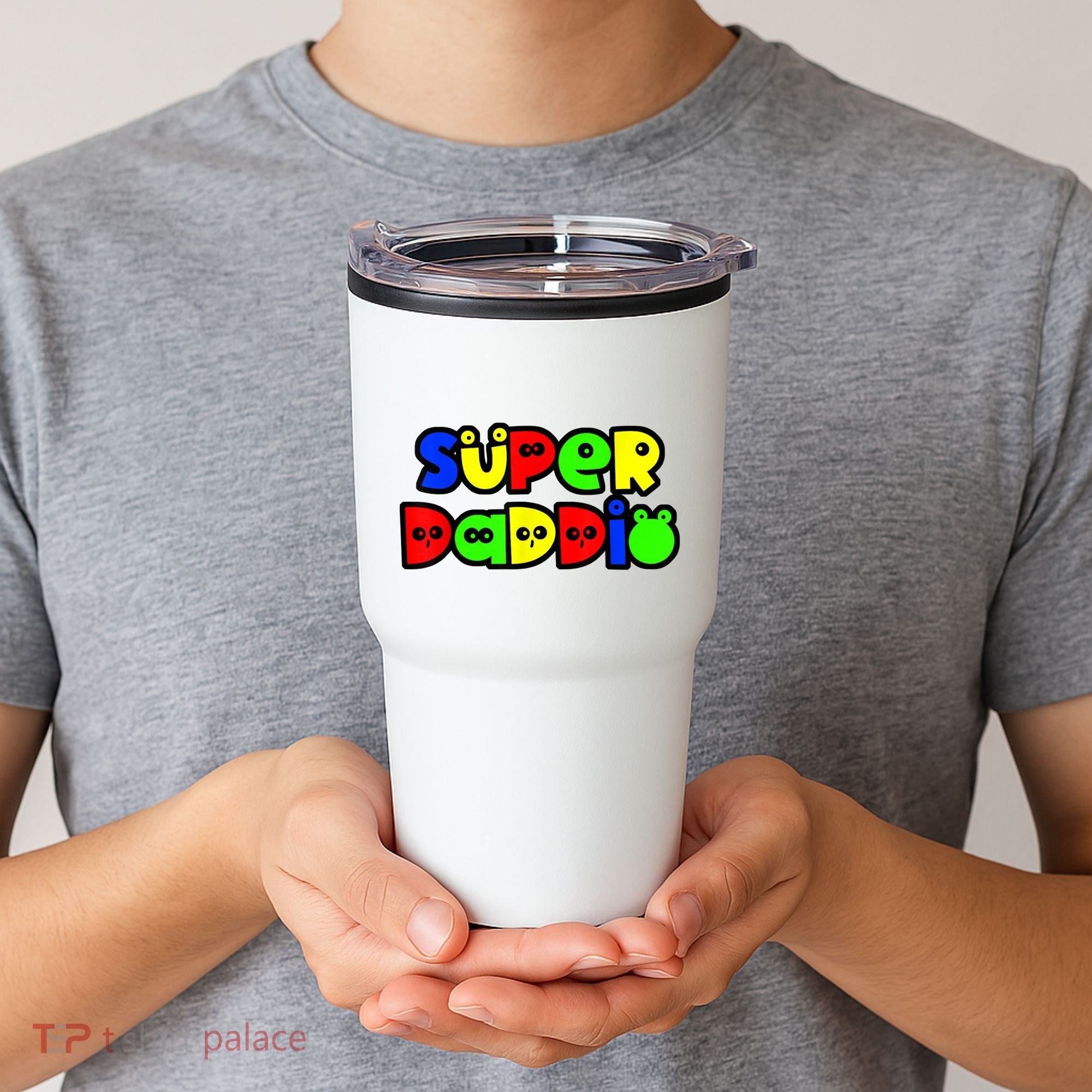 Super Daddio Funny Gamer Dad Fathers Day Video Game Lover Tumbler