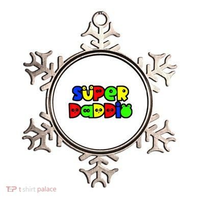 Super Daddio Funny Gamer Dad Fathers Day Video Game Lover Ornament