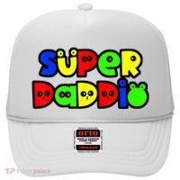 Super Daddio Funny Gamer Dad Fathers Day Video Game Lover Hat thumb 0