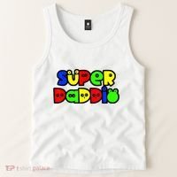 Super Daddio Funny Gamer Dad Fathers Day Video Game Lover Tank Top thumb 2