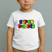 Super Daddio Funny Gamer Dad Fathers Day Video Game Lover Toddler T-Shirt thumb 2