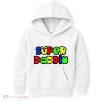 Super Daddio Funny Gamer Dad Fathers Day Video Game Lover Kids Hoodie thumb 0