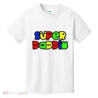 Super Daddio Funny Gamer Dad Fathers Day Video Game Lover Kids T-Shirt thumb 0