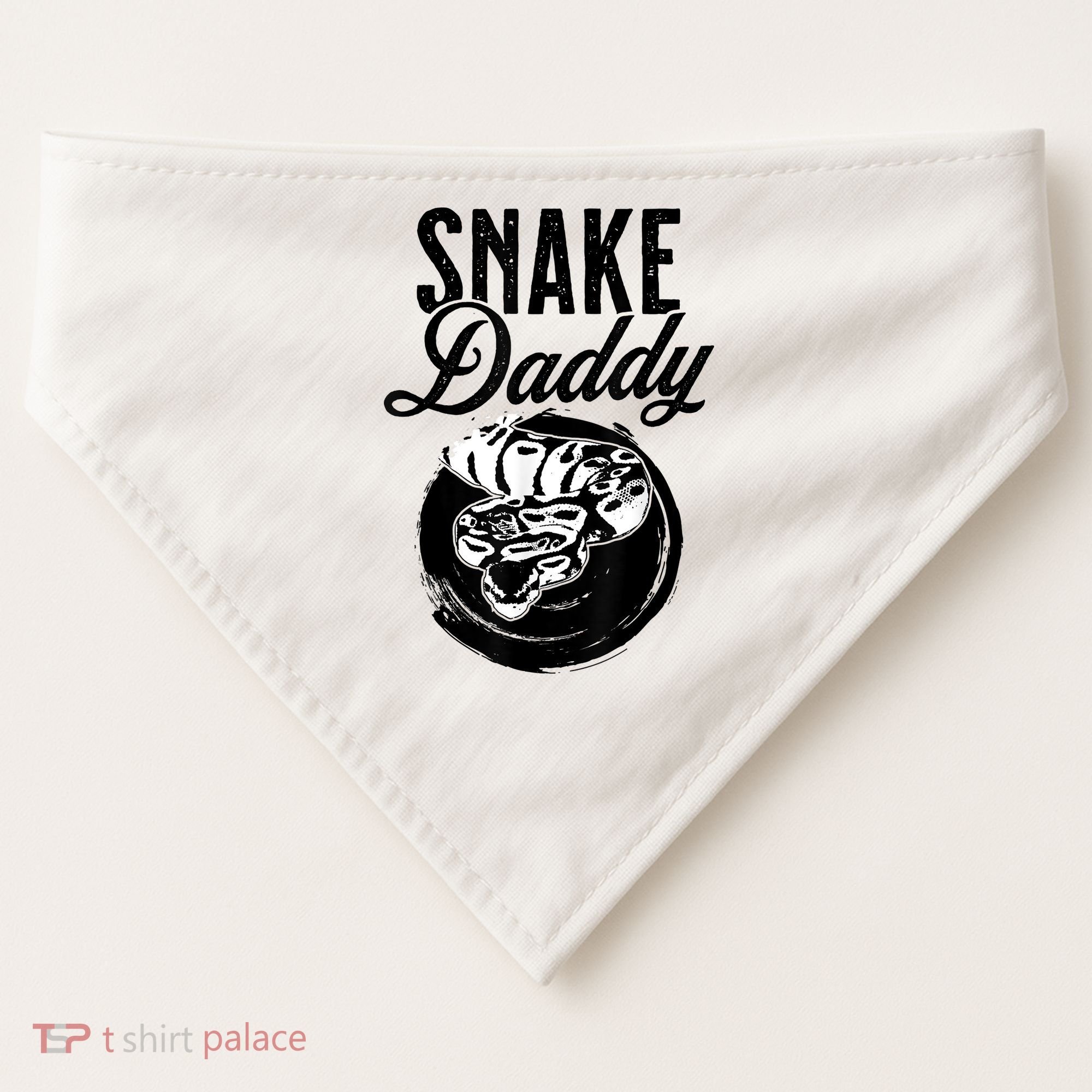 Snake Daddy Father Dad Snake USA-Made Doggie Bandana