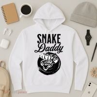 Snake Daddy Father Dad Snake Hoodie thumb 3