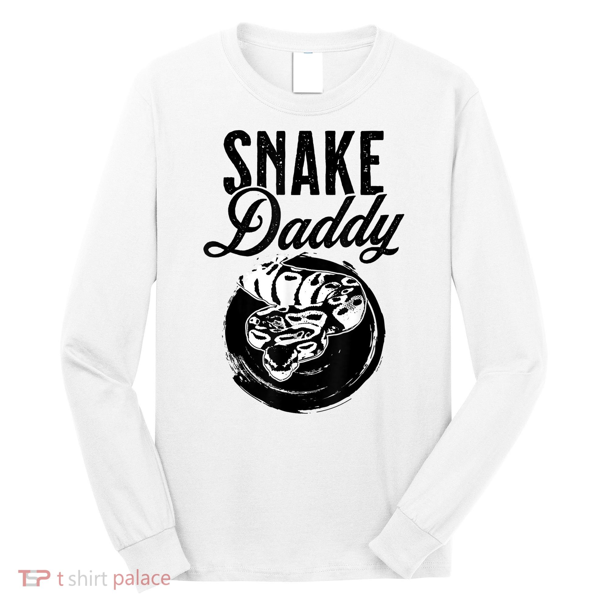 Snake Daddy Father Dad Snake Long Sleeve Shirt