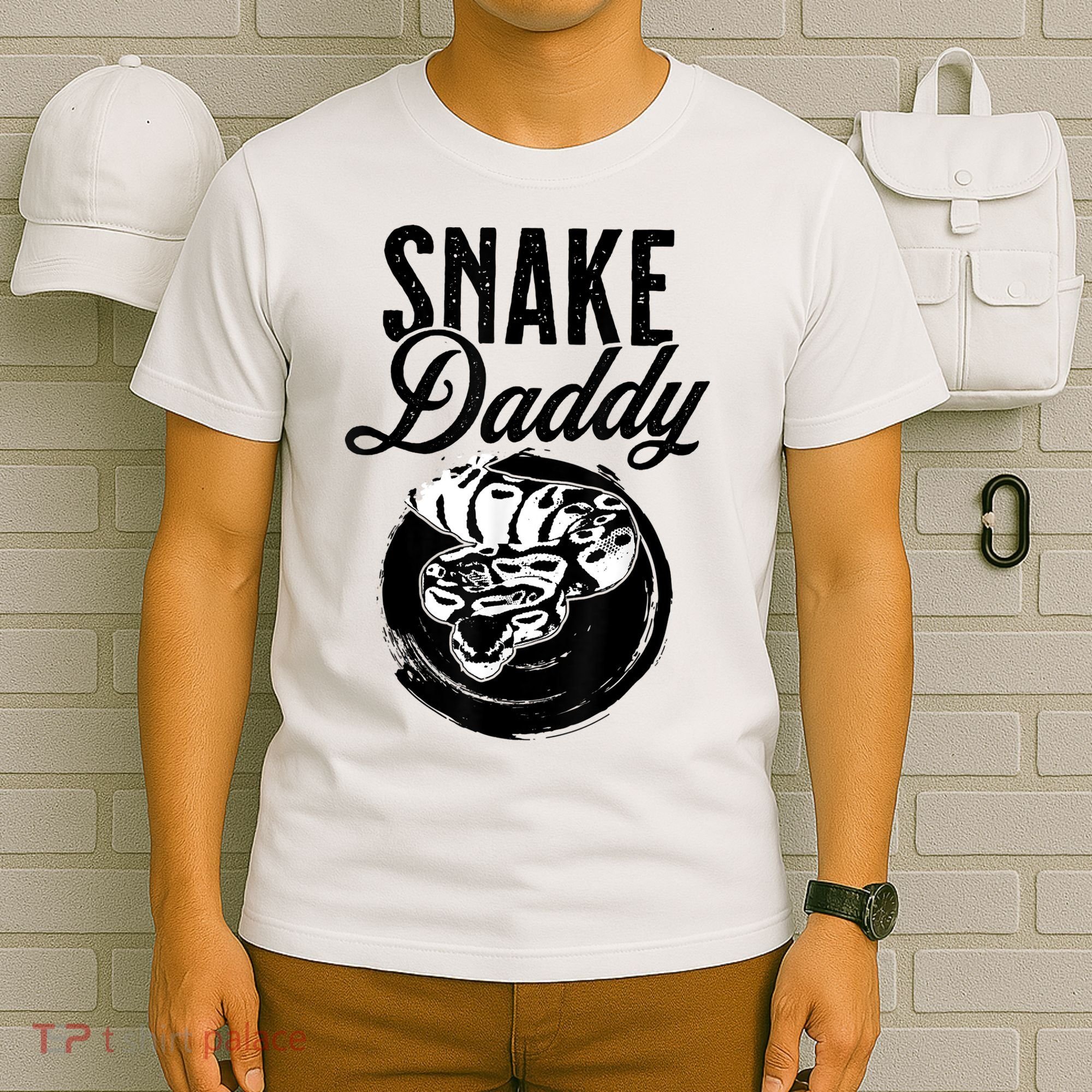 Snake Daddy Father Dad Snake T-Shirt