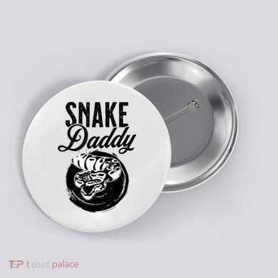 Snake Daddy Father Dad Snake Button