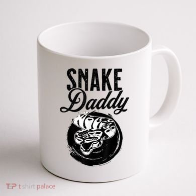 Snake Daddy Father Dad Snake Coffee Mug back