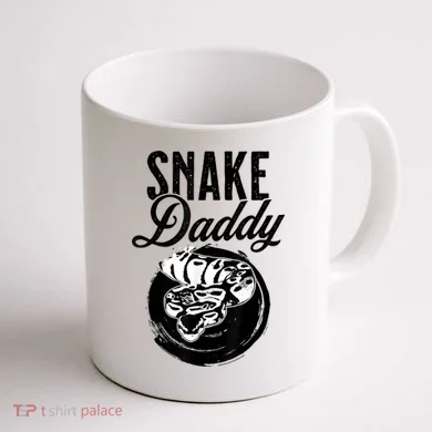 Snake Daddy Father Dad Snake Coffee Mug back