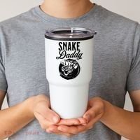Snake Daddy Father Dad Snake Tumbler thumb 2