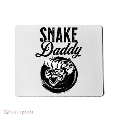 Snake Daddy Father Dad Snake Mousepad